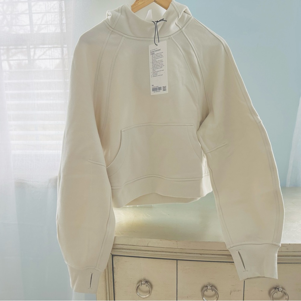 lululemon athletica beige Hoodie